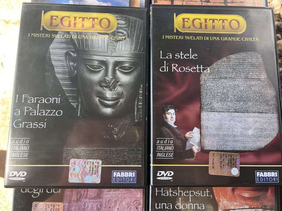 Colecție DVD-uri documentare Egiptul Antic