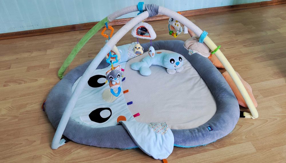 Детский развивающий коврик Playgro Пингвин