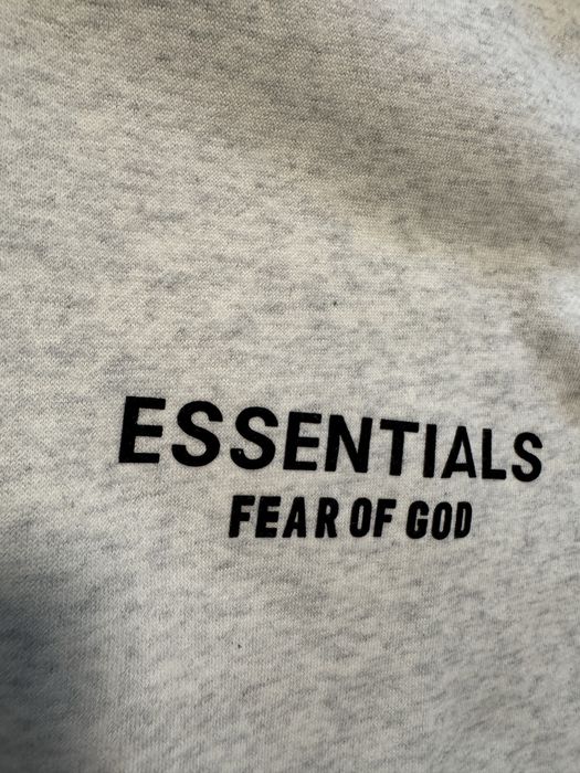 НОВО Fear of God "Essentials" Oatmeal Hoodie суичер