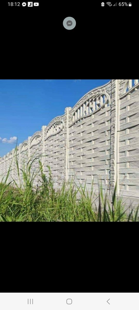 Gard prefabricat montaj garduri Dâmbovița Prahova Argeș Giurgiu Ilfov
