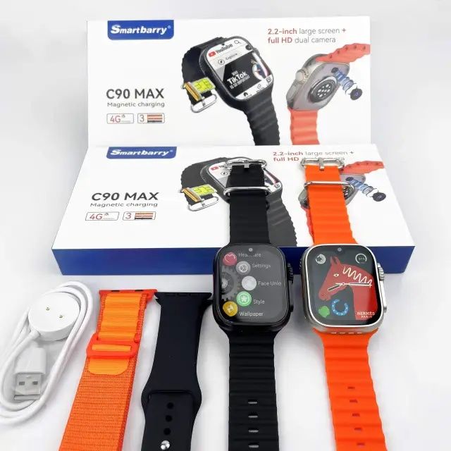 Smartbarry C90 Max, C92 Max, Sim kartali Smart watch,Часы с сим картой