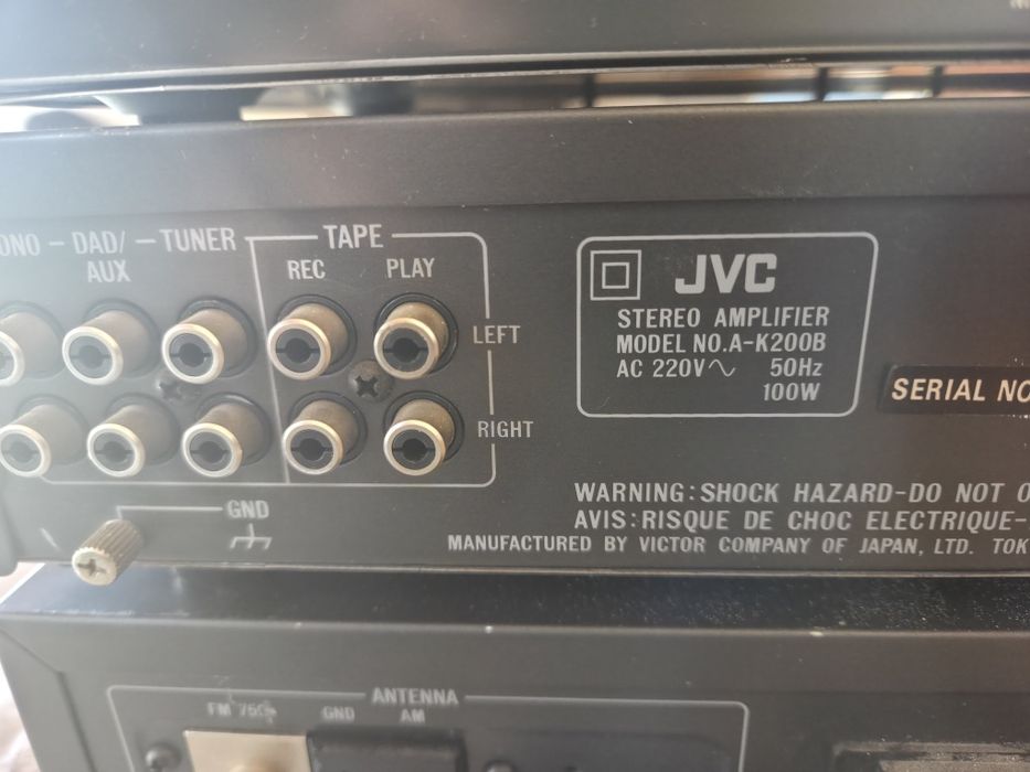 Vand sistem audio JVC