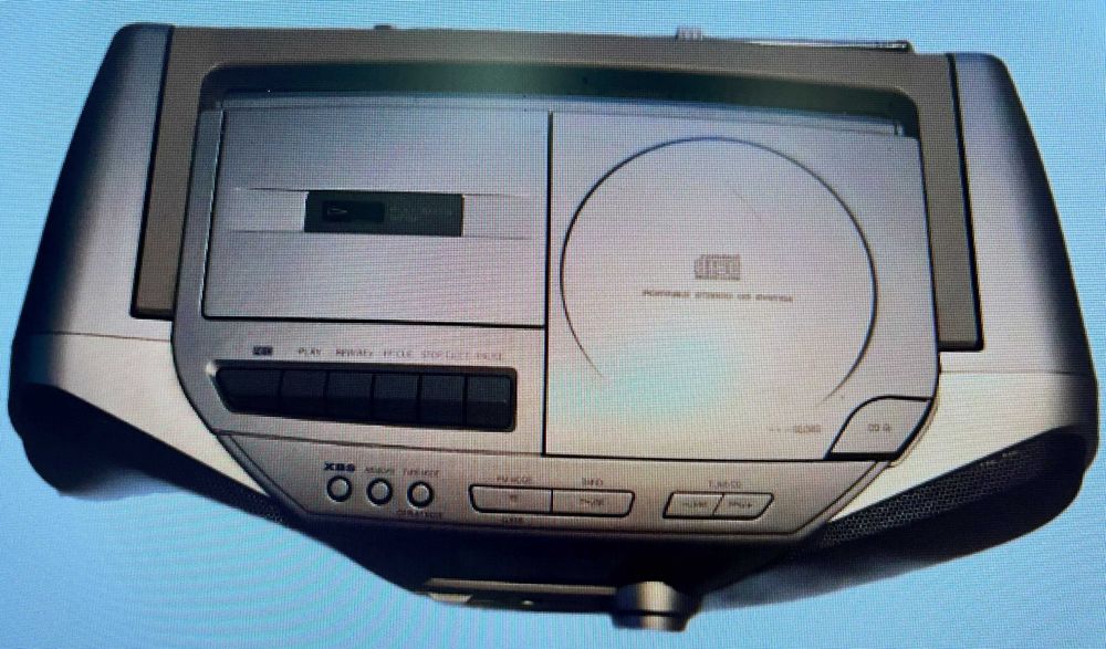 Radio CD-Casetofon Panasonic