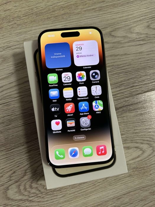 Vand Sau Schimb IPhone 14 PRO Gold 128Gb Neverlocked