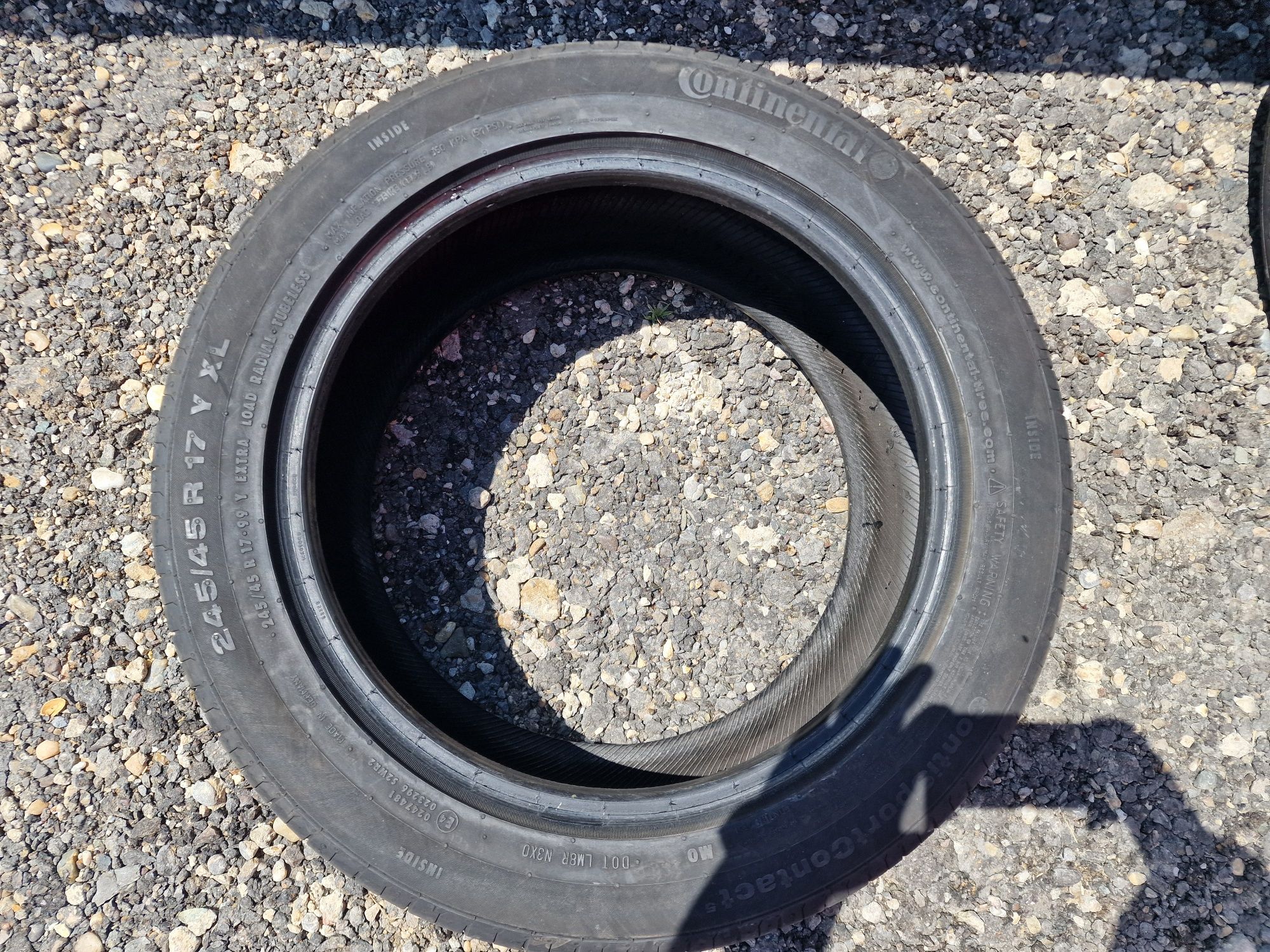 Vand 2 buc continetal 245/45R17