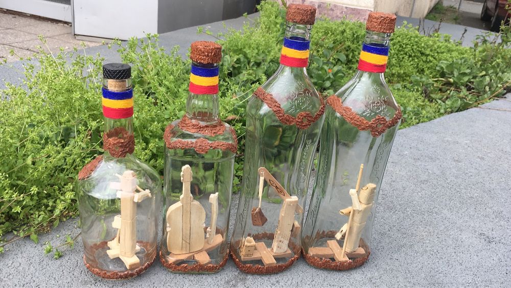 Sticle artizanale personalizate Cadou!