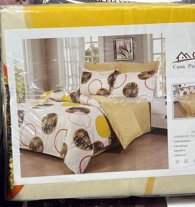 Lenjerie de pat 6 piese Casa Pucioasa