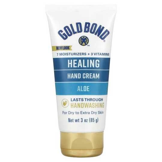 Gold Bond healing заживляющий крем для рук с экстрактом алоэ 85гр