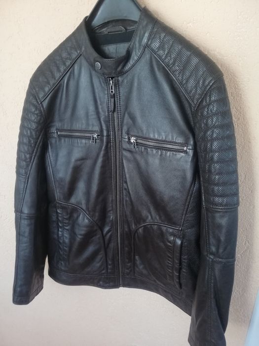 Geaca piele bărbati Angelo Litrico M