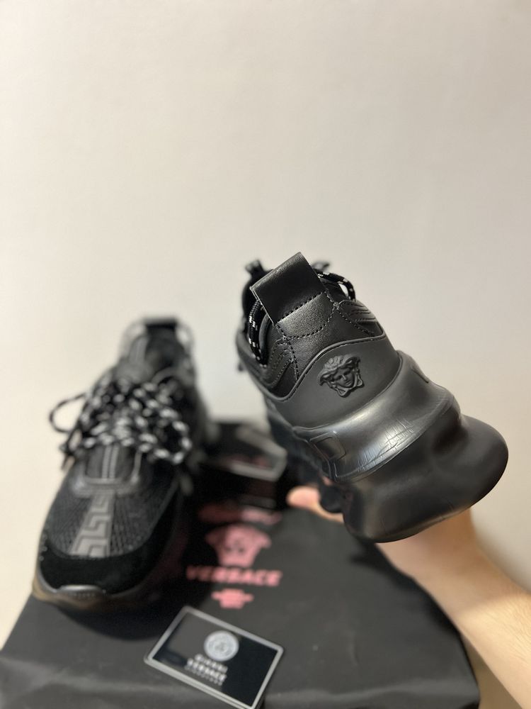 Adidasi Versace chain reaction black 40,41,42,43,44