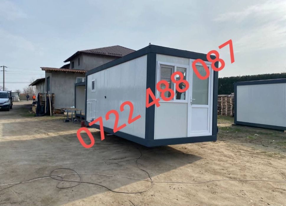 Container modular tip birou, locuinta, spatiu comercial  7 x 2.40m