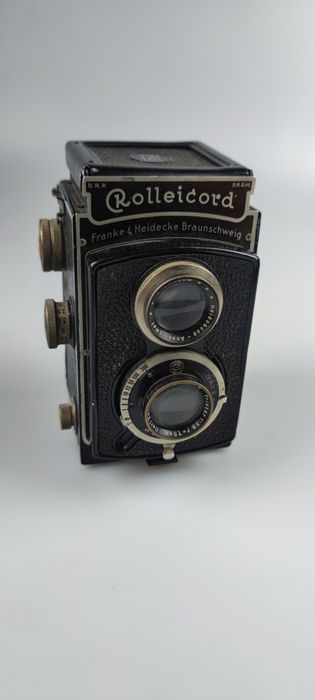 Aparat foto vintage Rolleicord, de colecție.