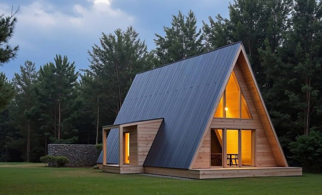 Cabane tip A-frame