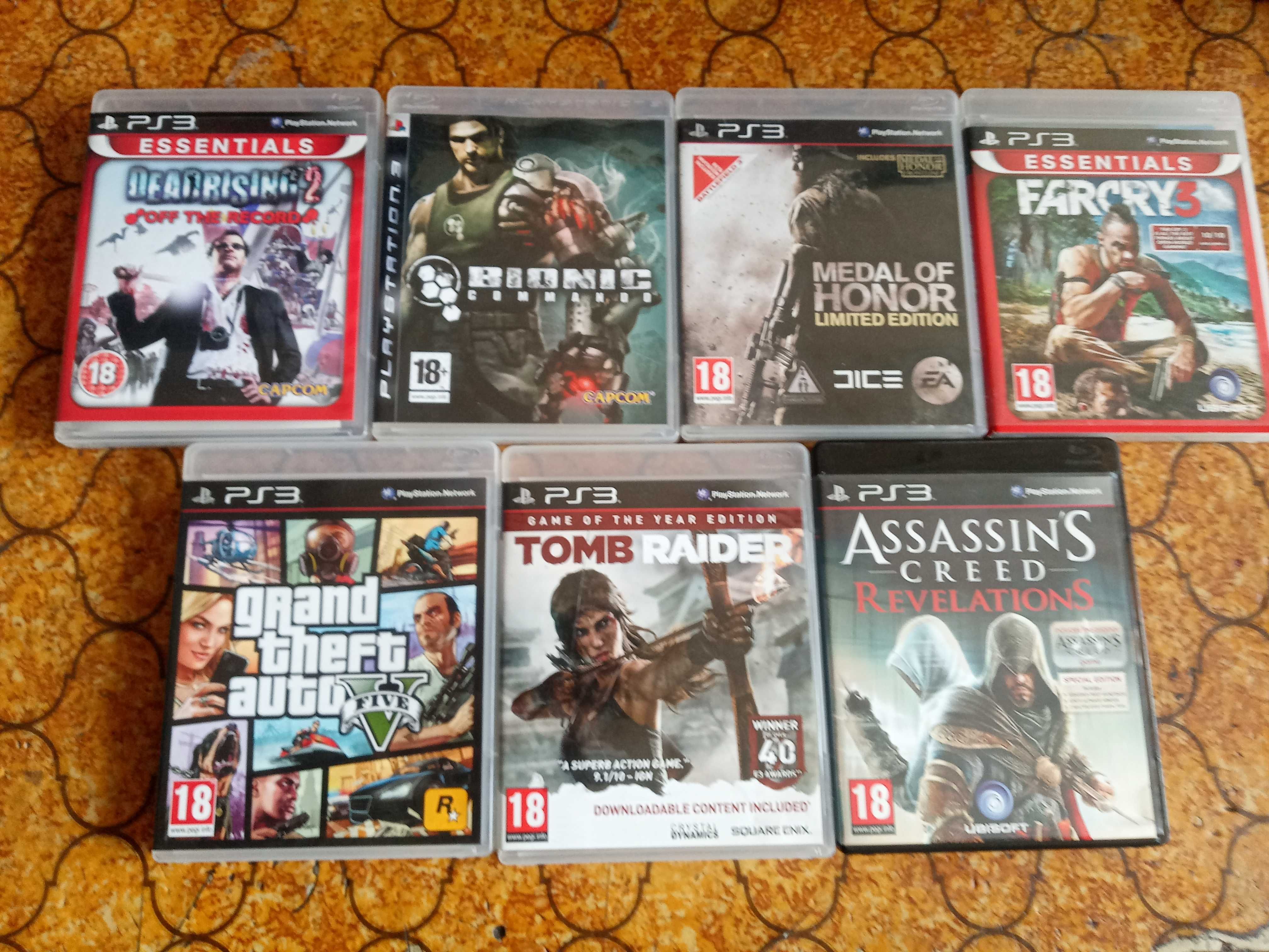 Конзола PS3, плейстейшън 3 и 39 игри+PSP с 10 игри-450лв.