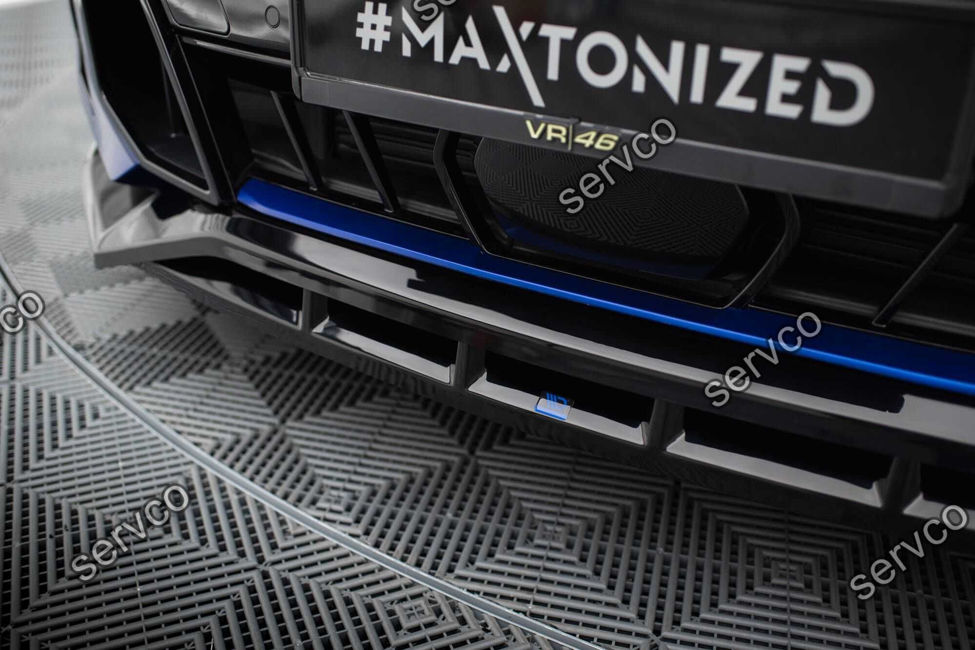 Prelungire bara fata lip Bmw X5 G05 M-Pachet 2023- v4 - Maxton Design