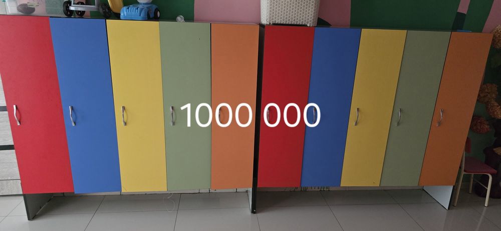 Bog'cha uchun mebel jihozlari sotiladi 75 o'ringa yetarli