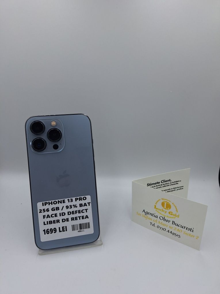 Iphone 13 Pro 256 GB 93% Baterie Faceid defect #40611