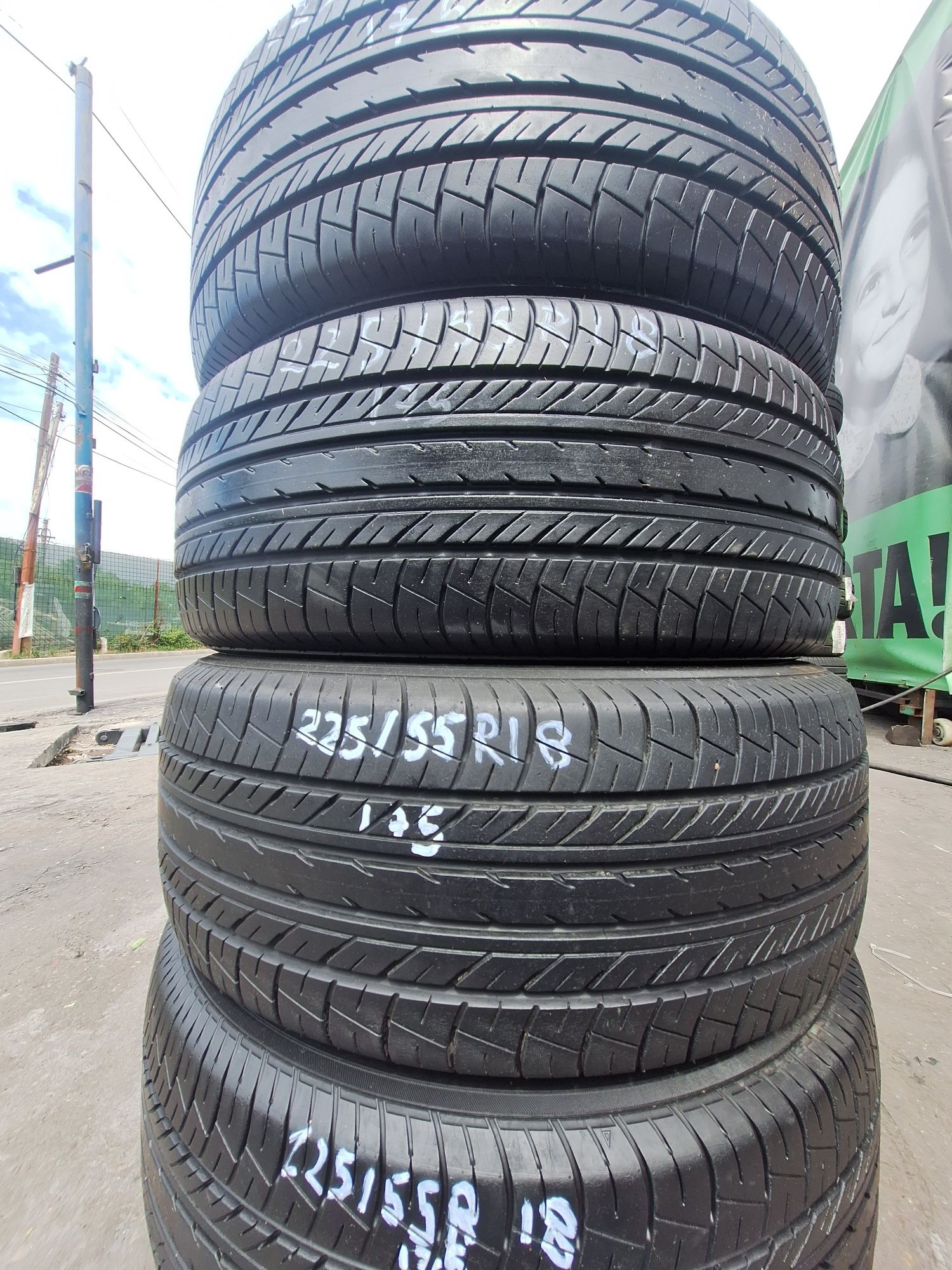 4 anvelope vara 225/55r18 Yokohama 2019 Montaj Gratuit