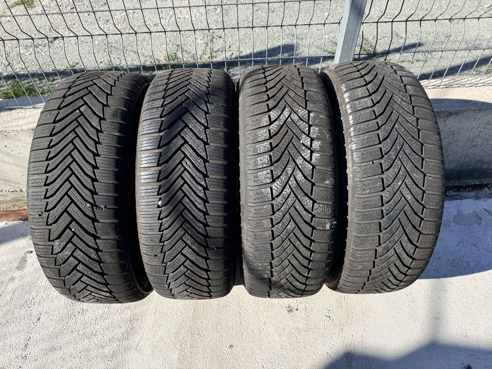4бр. зимни гуми 215/60/16 Michelin 2023 8мм и Falken 6мм