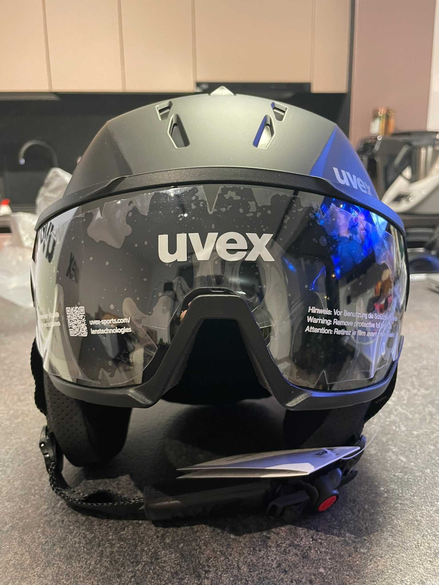 Casca de schi UVEX Instinct Visor 56-58