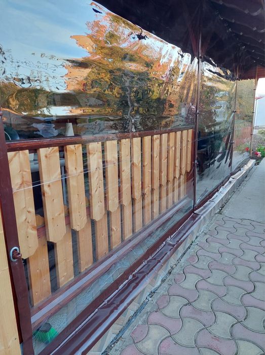 Inchideri terase cu folie transparenta -Producator