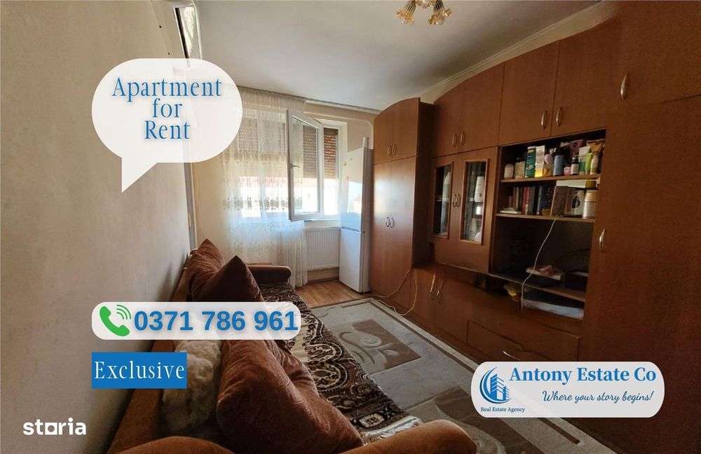 Apartament de inchiriat, 2 camere, Velenta - Oradea