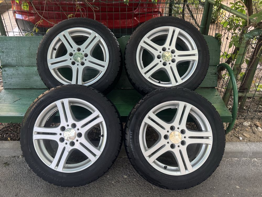 Vand Jante R16 5X112 cu Anvelope de Iarna