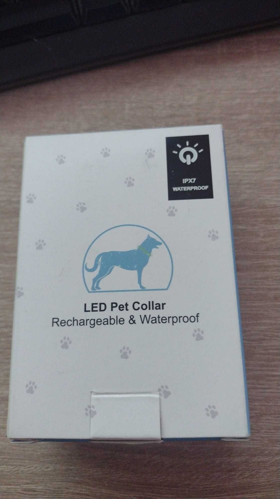 Zgarda pentru câini cu LED