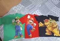 Set 3 tricouri Super Mario (H&M) 5-6 ani