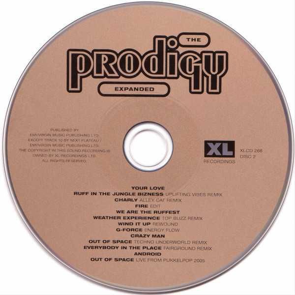 2xCD The Prodigy - Experience Expanded: Remixes & B-Sides 2008