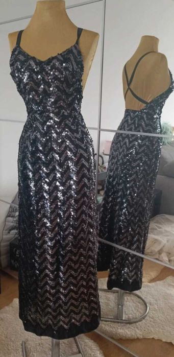 Rochie paiete deosebita vintage