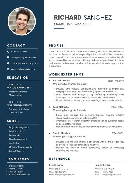 Изработка на професионални CV-та