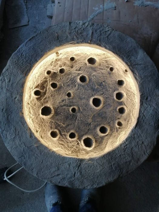 Истинска луна лампа осветително тяло арт луна