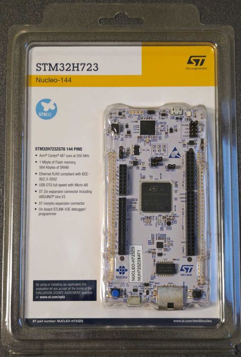 Placa de dezvoltare NUCLEO-H723ZG
