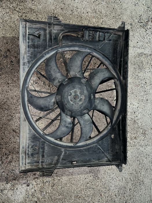 Вентилятор радиатора w211