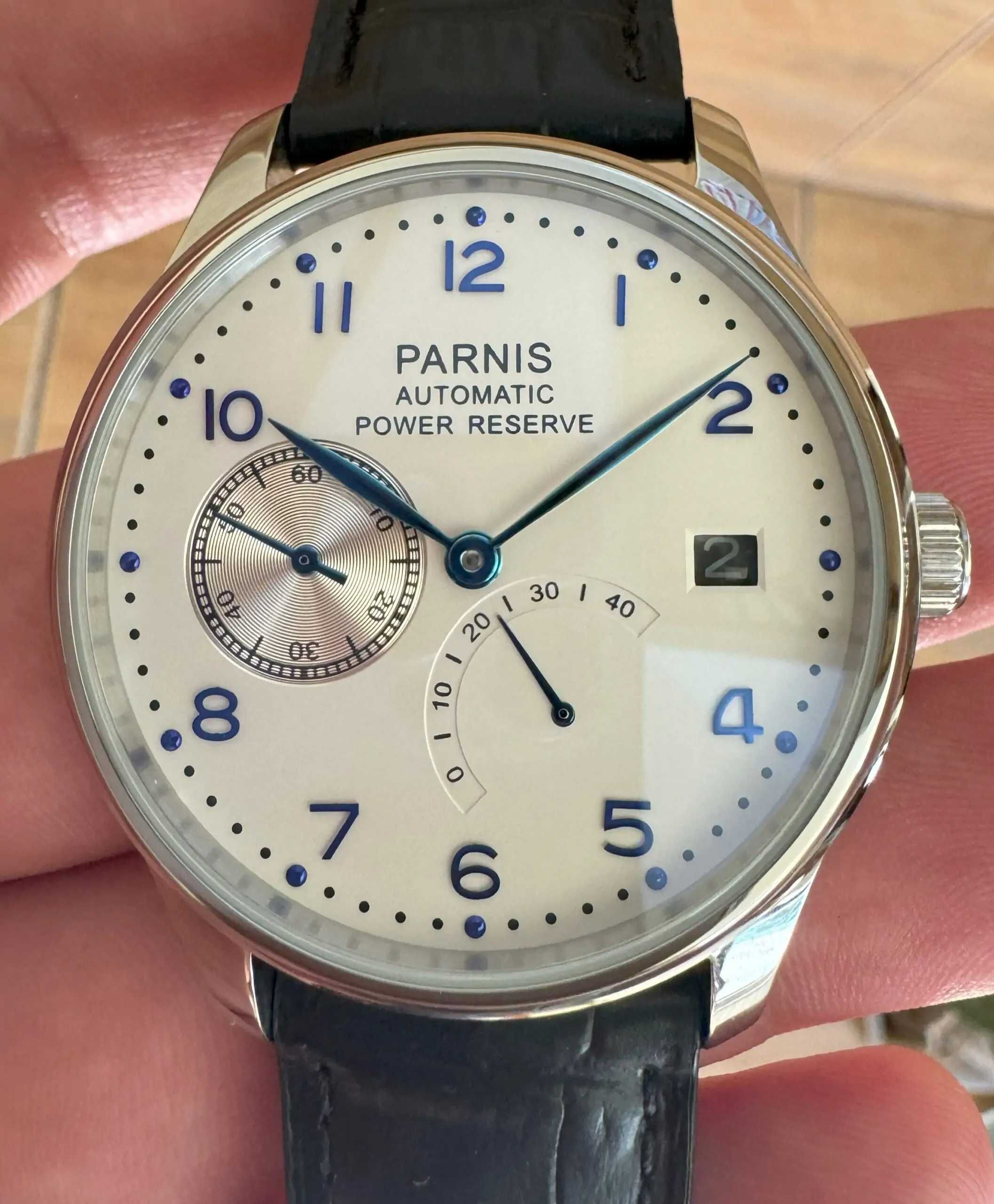 Parnis Portuguese Power Reserve Automatic