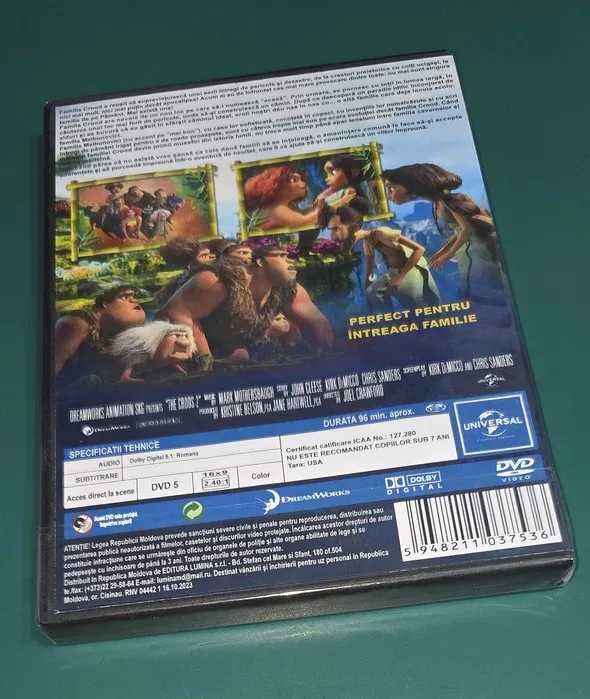 Familia Crood: Vremuri noi DVD dublat in limba romana