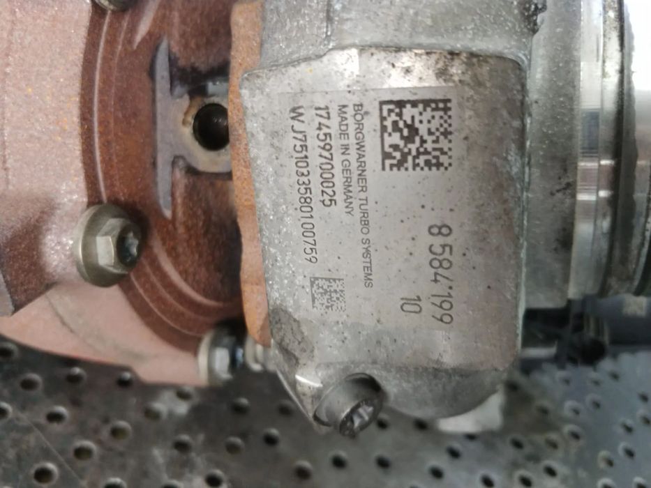 turbina biturbo 2.0 d b47c20b  bmw x1 f48  8584199 10  8591188 06  16319700022