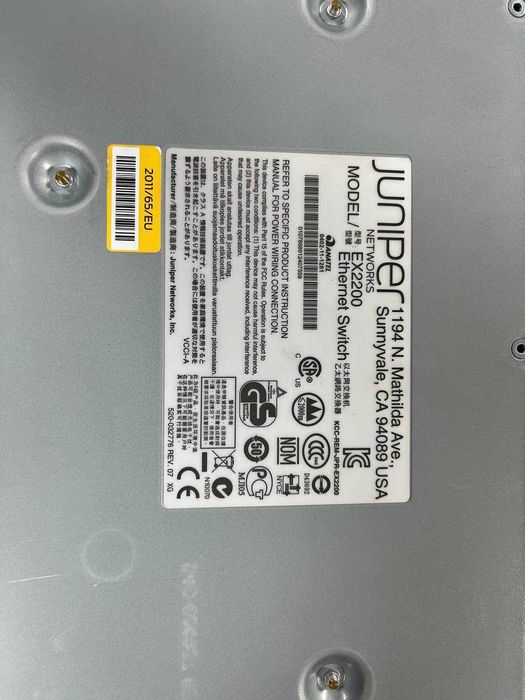 Juniper EX2200 - 48p