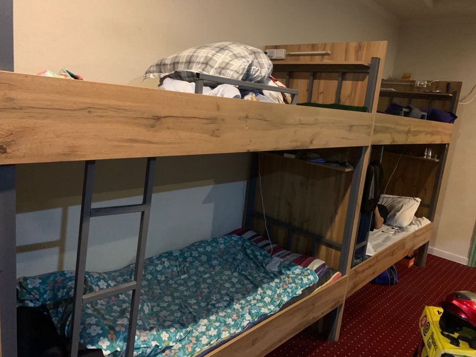Двухярусные кровати + шкафчики