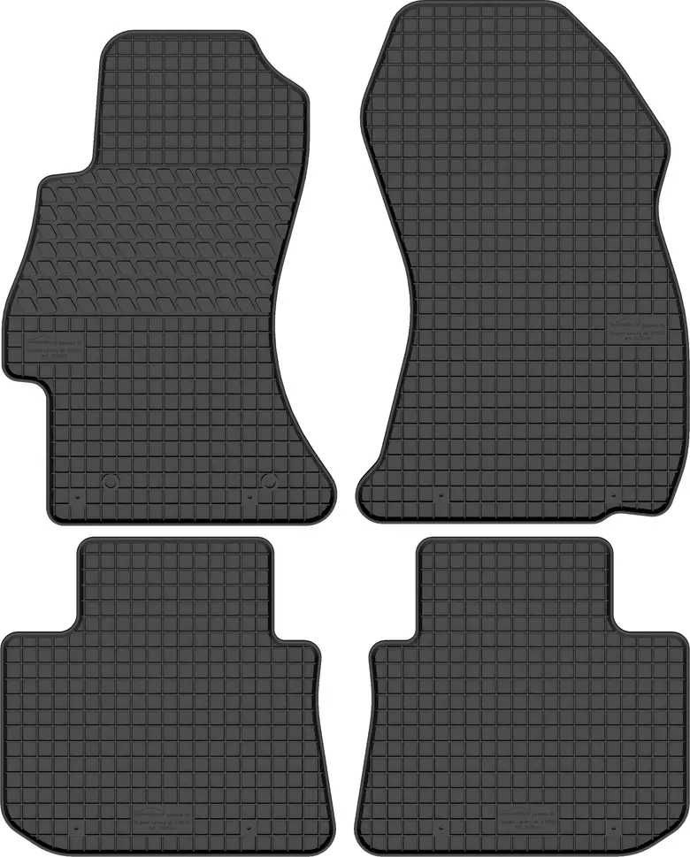 Стелки Гумени Subaru Levorg 2015+ ,XV 2011+ Impreza IV WRX STi 2014+