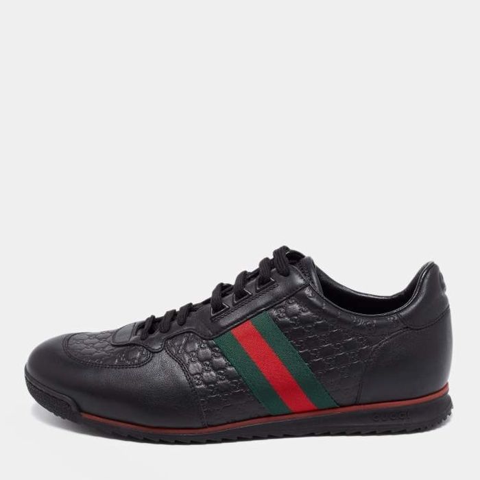 Gucci black sneakers marimea 40 1/2 G