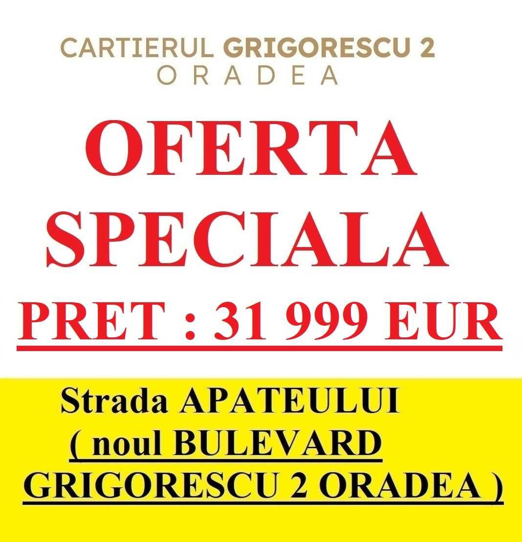 Parcela in Oradea Cartierul Grigorescu 2 la PADURE 500 mp teren