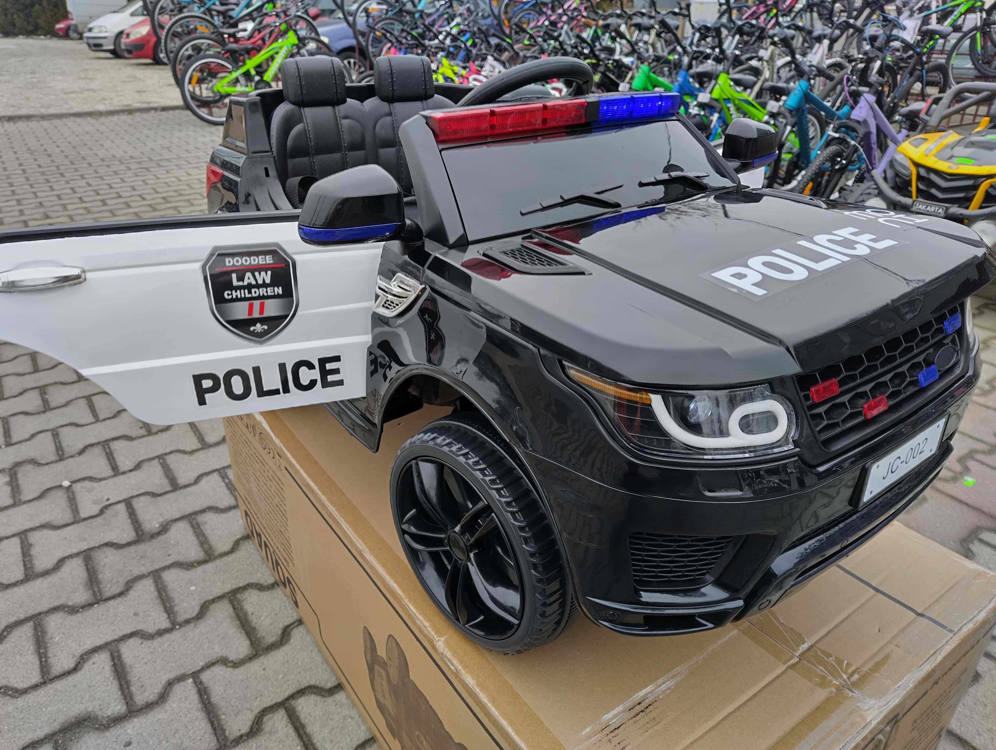 POLICE акумулаторен джип SQUAD черен