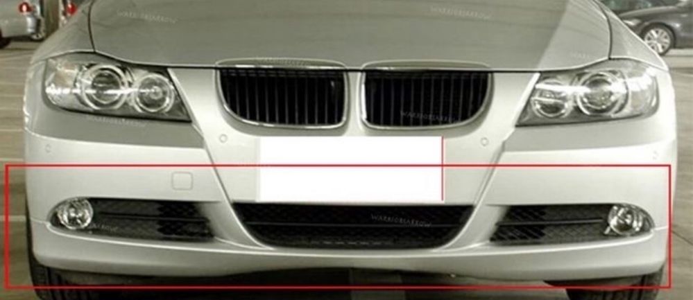 BMW e90 решетки за предна броня