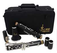 Clarinet Profesional Slade system 17 clape 6 inele nichelate cutie