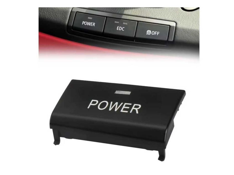 Капаче на бутон за централна конзола (POWER, EDC, ESP) за BMW 3 E90