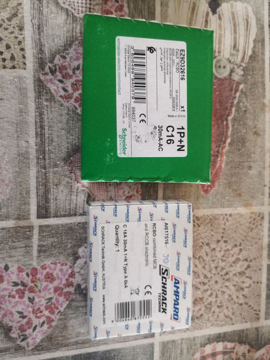 Siguranta cu diferențial RCBO 16a