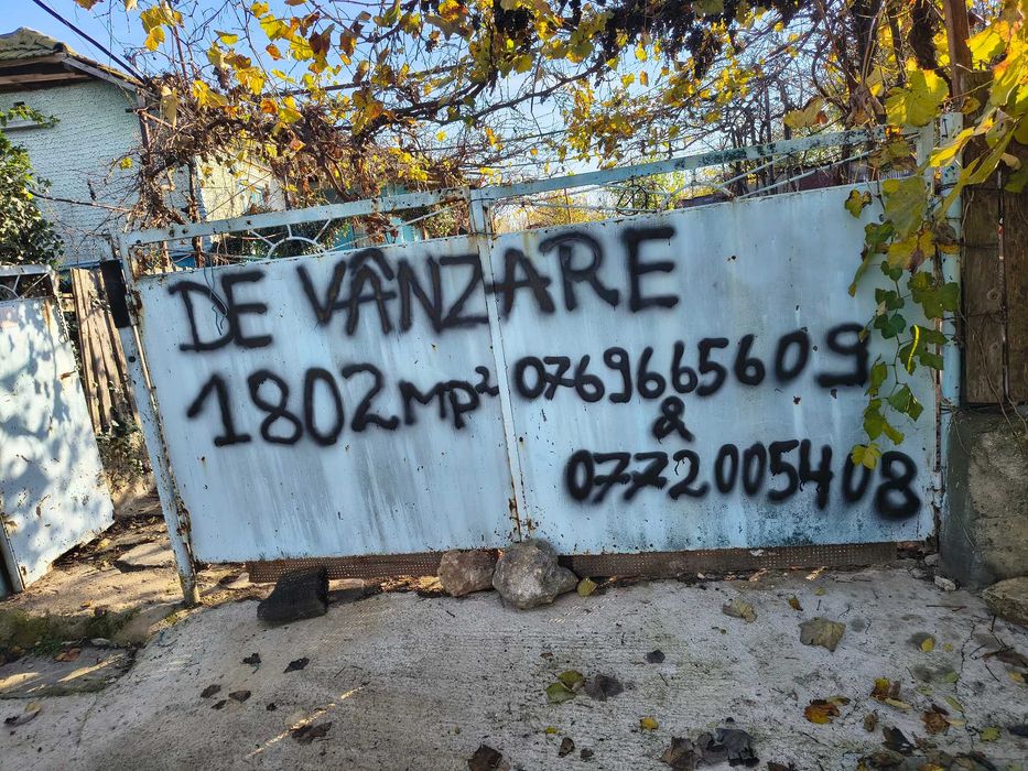 1802 mp , casa + teren , Satu nou ,com Mircea Voda , jud Constanta