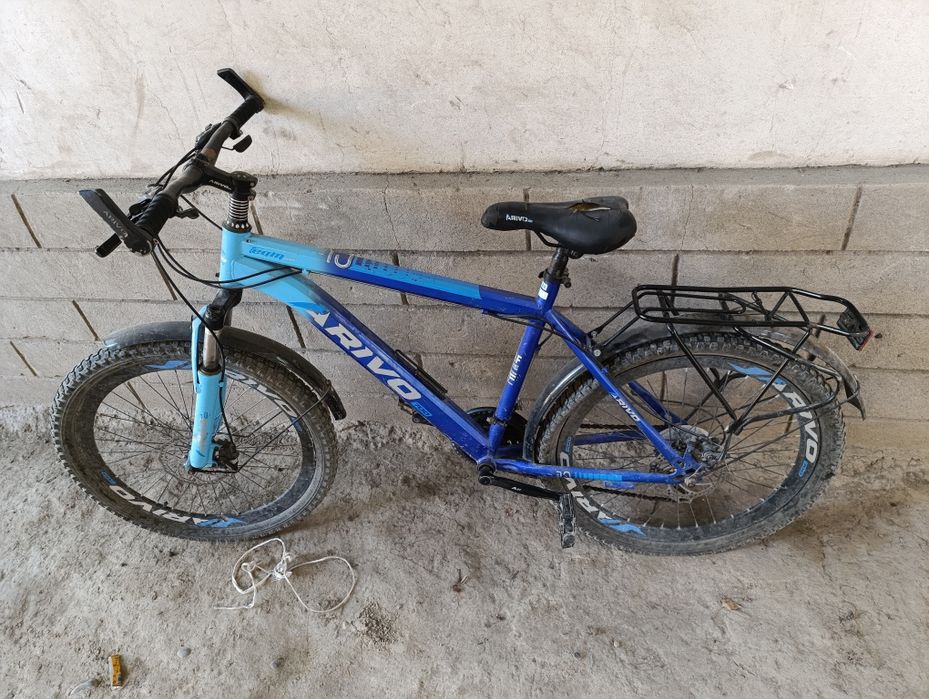 Velosiped yurib turgan